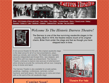 Tablet Screenshot of darresstheater.com